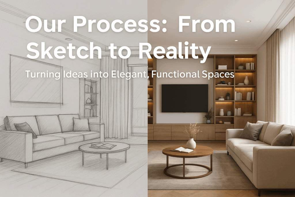 Our Process From Sketch to Reality