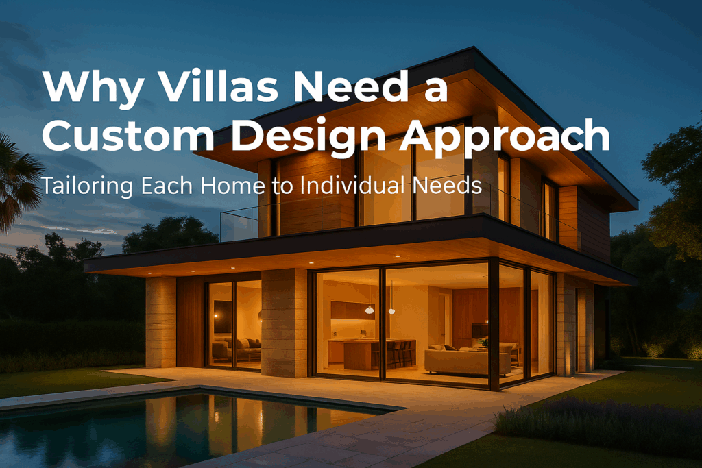Why Villas Need a Custom Design Approach